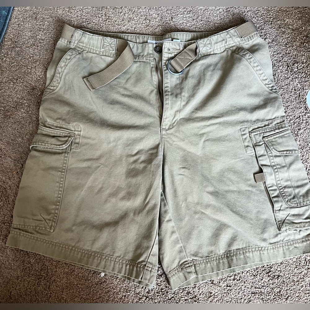 Vintage Old Navy Men's Khaki Cargo Shorts